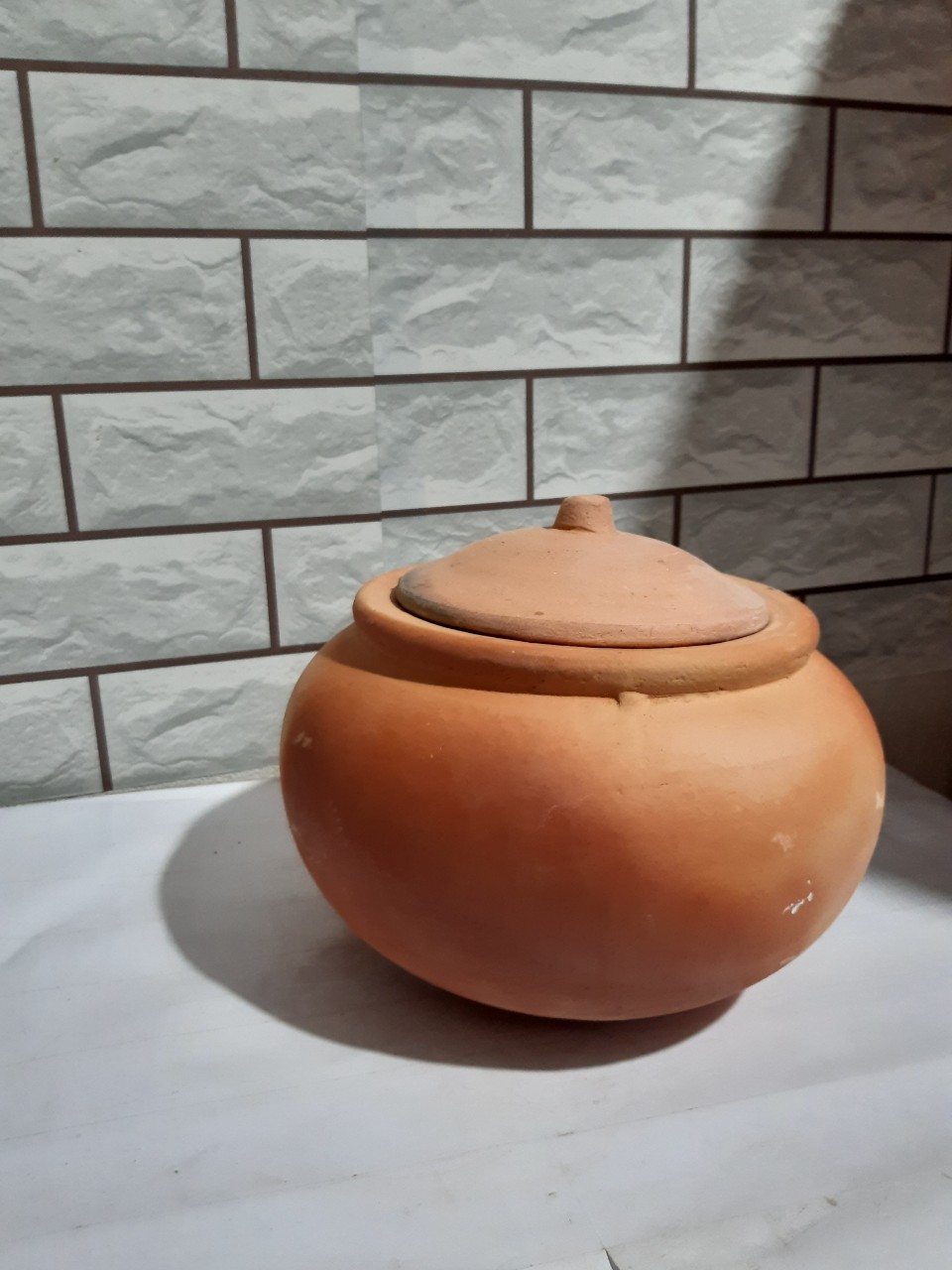 nồi đất nướng gà bụng 24 cm ( loại bé tí)