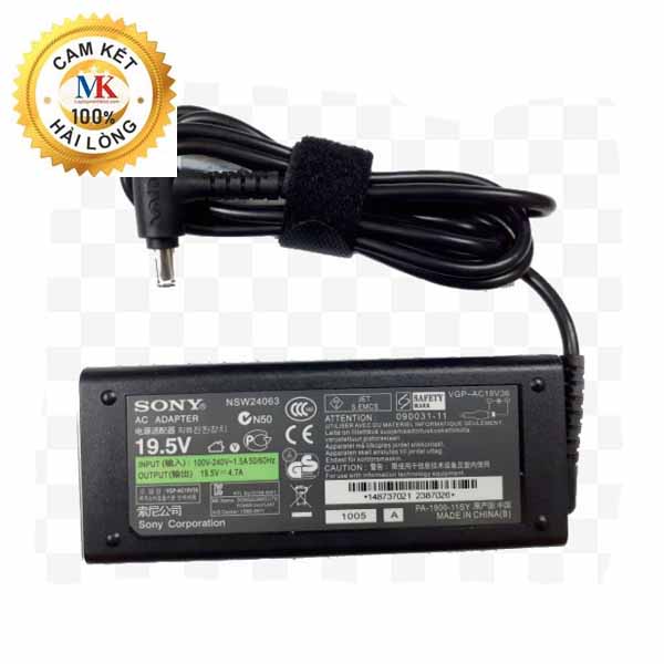 Sạc Laptop Sony Vaio 19.5v-4.7a Logo