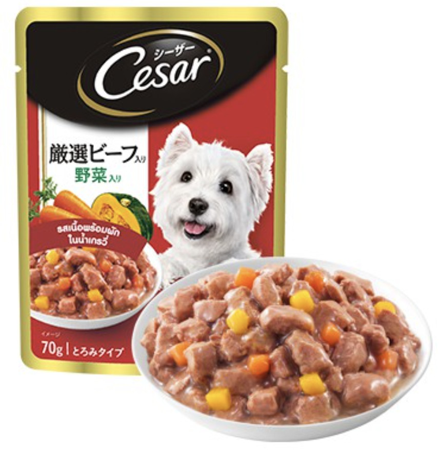 CESAR - PATE CHO CHÓ TUYỆT HẢO Gói 70g