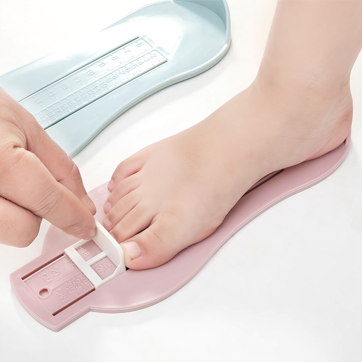 Foot Length Measure for Children 0 - 8 Years Old