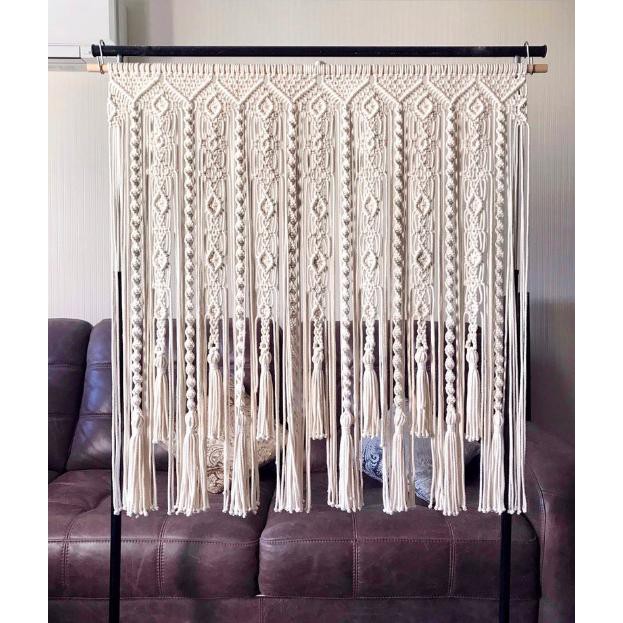 [HCM]Rèm cửa trang trí cửa sổ Macrame decor phong cách macrame