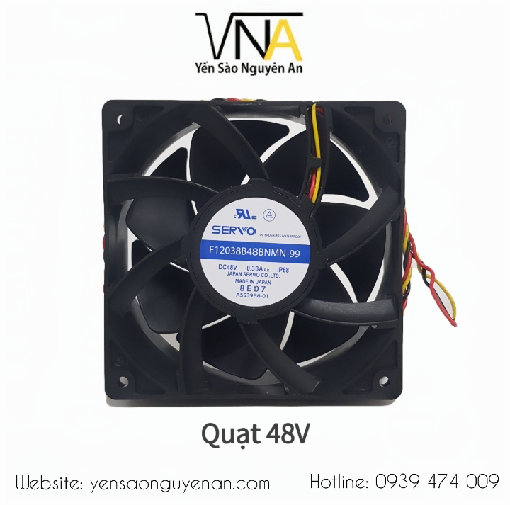 QUẠT CHỐNG ẨM DC 48V