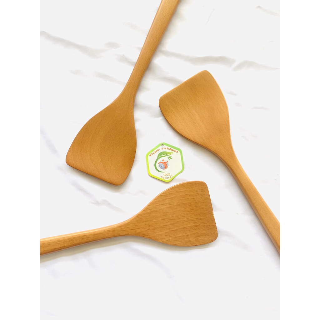 Sạn Xào Bầu Gỗ Beech Thanh Tú 33Cm