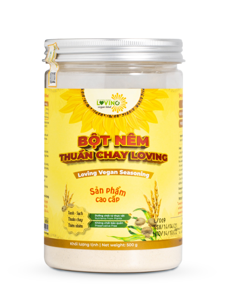 Bột nêm thuần chay Loving 500gr