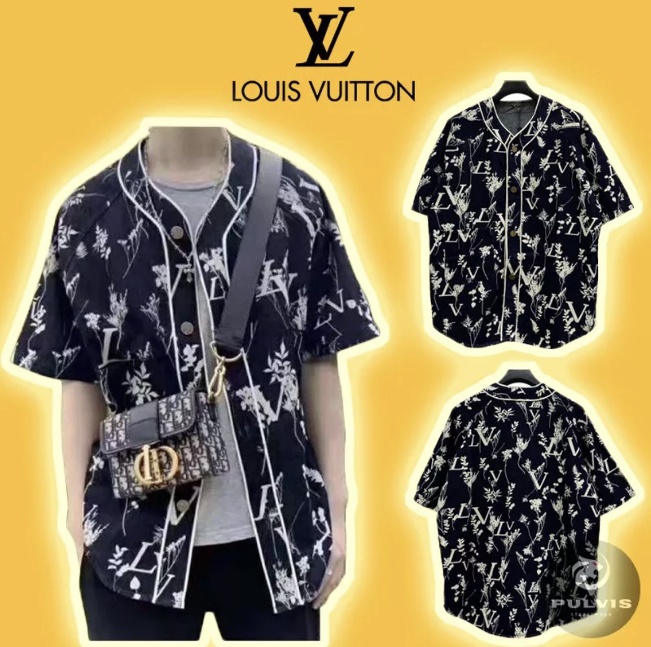 Louis Vuitton Hawaiian Tapestry Shirt XL, #louisvuitton