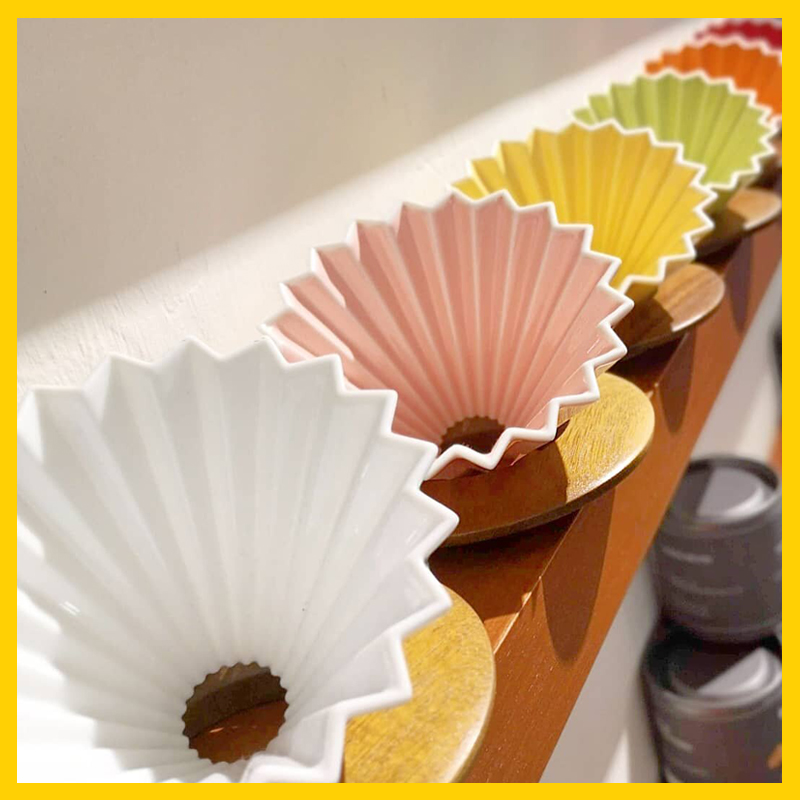 Phễu Origami Bằng Sứ (Pour over)
