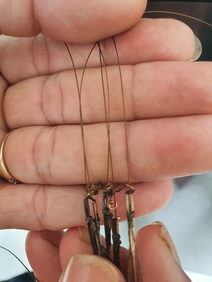 [HCM]Giò bẩy chim cu . Cáp se 7 cao cấp.