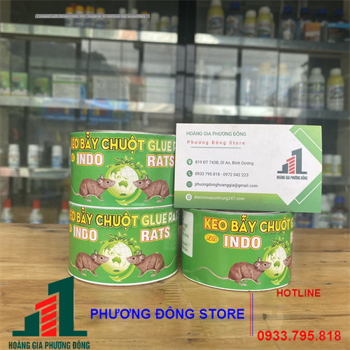 Keo dính chuột lon ( lon 90g )