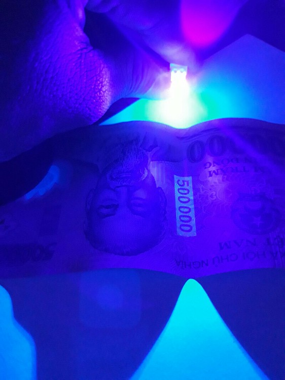 [HCM]10 bóng led uv 395nm