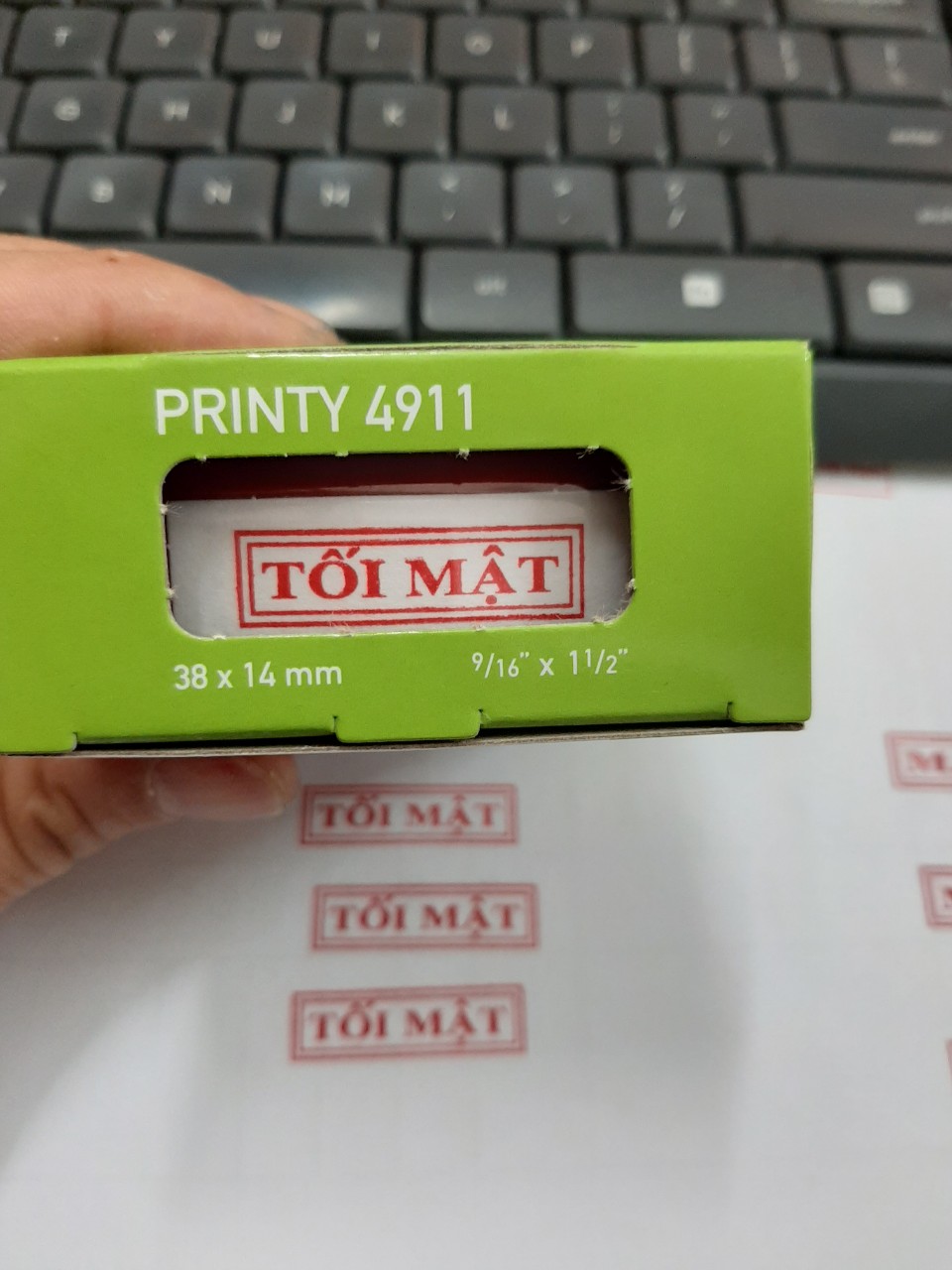 Con dấu TỐI MẬT (Chuẩn thông tư 24 BCA)