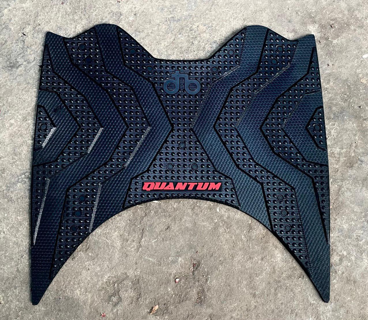 THẢM LÓT CHÂN XE MÁY ĐIỆN DATBIKE QUANTUM ĐEN DÀY