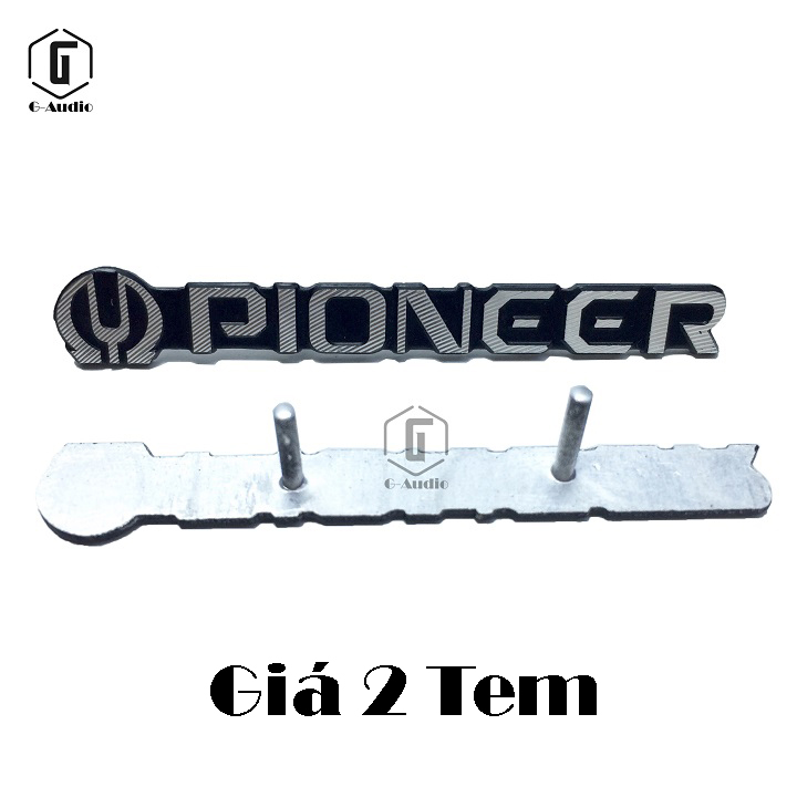 Tem Dán Loa Logo PIONEER