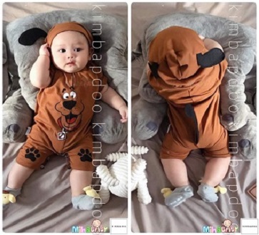 Body suit hình thú cho bé trai và bé gái