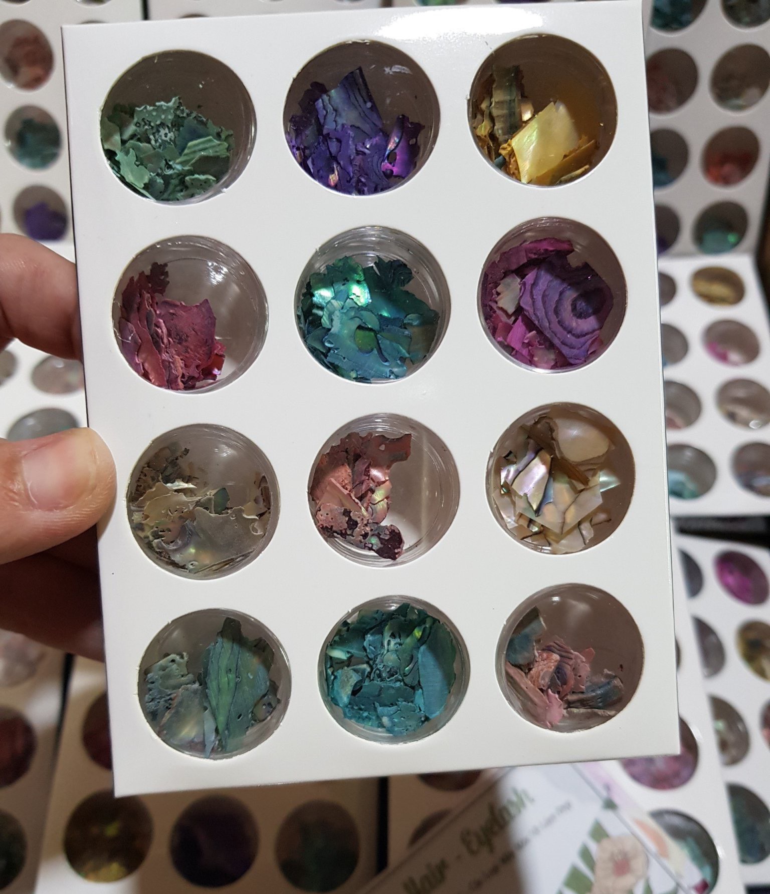 Xà Cừ Vân Đá Trang Trí Móng Siêu Đẹp Set 12 Màu