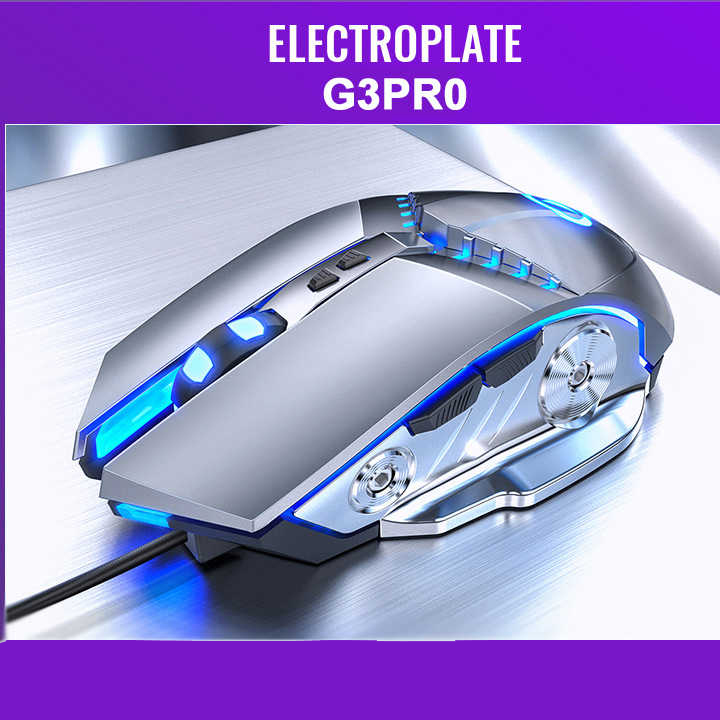 Chuột game cao cấp G3PRO led đa màu - DPI lên đến 4000 (2 kiểu hoa văn) - Nhất Tín Computer