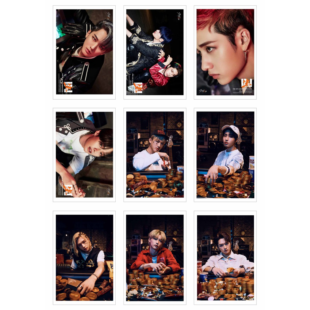 [Ép Lụa] Lomo Card Stray Kids - IN ( 36 ảnh)