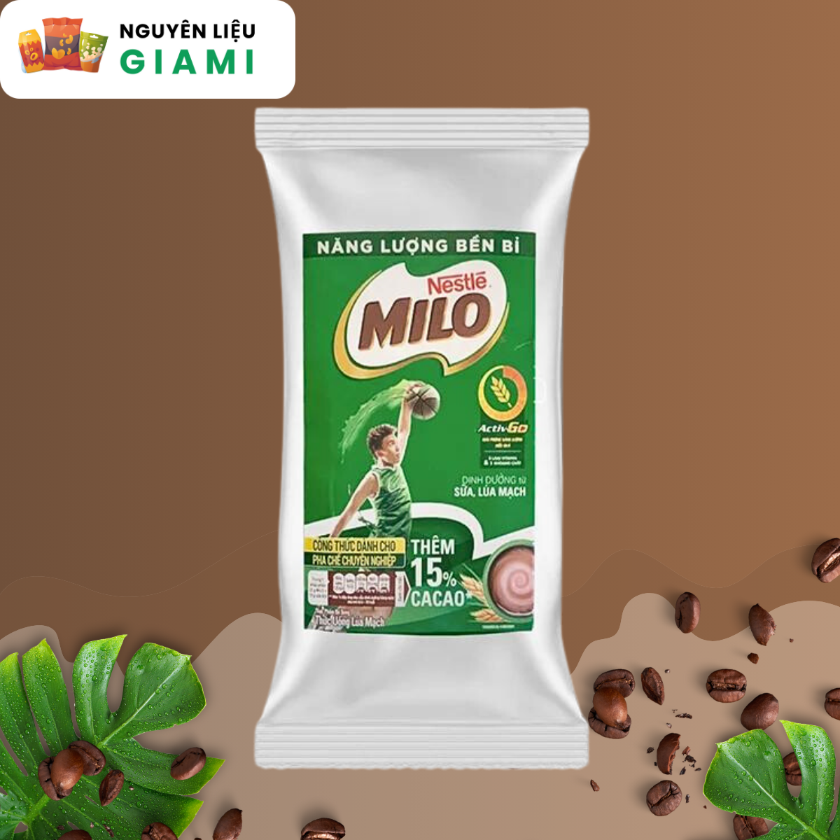 Bột milo Nestle gói 1kg