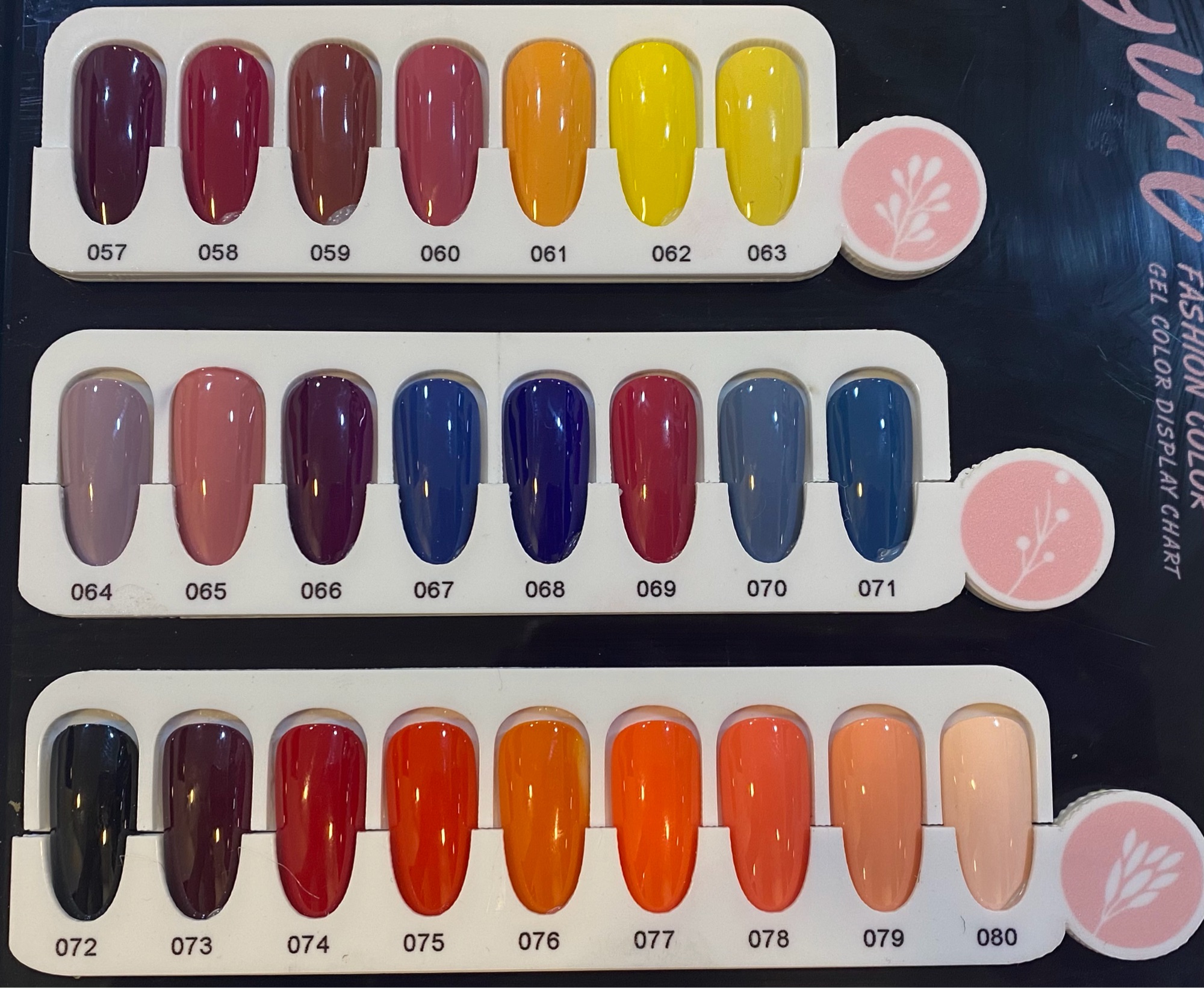 Bộ Nail Box Design 10 móng nhám trơn