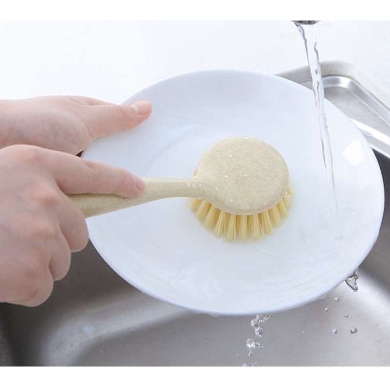 Cọ rửa lông cước dày cứng có cán tiện dụng