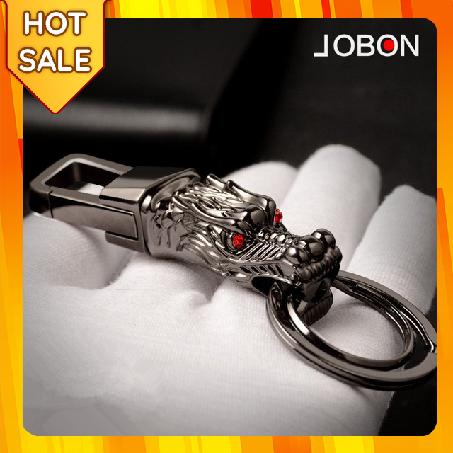 {SALE SỐC} Móc khóa xe ô tô xe máy Jobon ZB-8773, chất liệu inox không rỉ, thiết kế đẹp và độc lạ - Nhiều màu