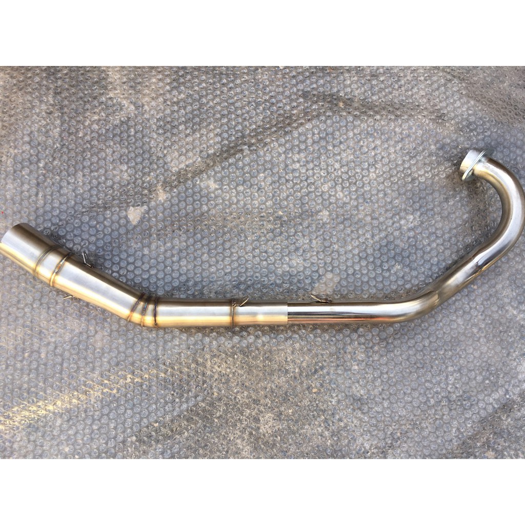 Cổ Pô 2 khúc from Wrx dành cho Ex135 Chuẩn inox 304 , mối hàn rất đẹp