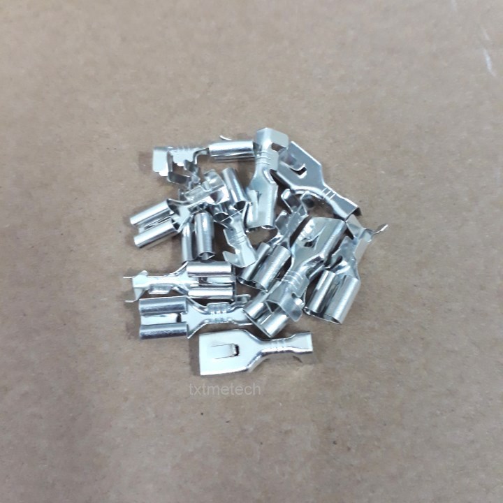 Đầu cos cái 6.3mm túi 100 cái
