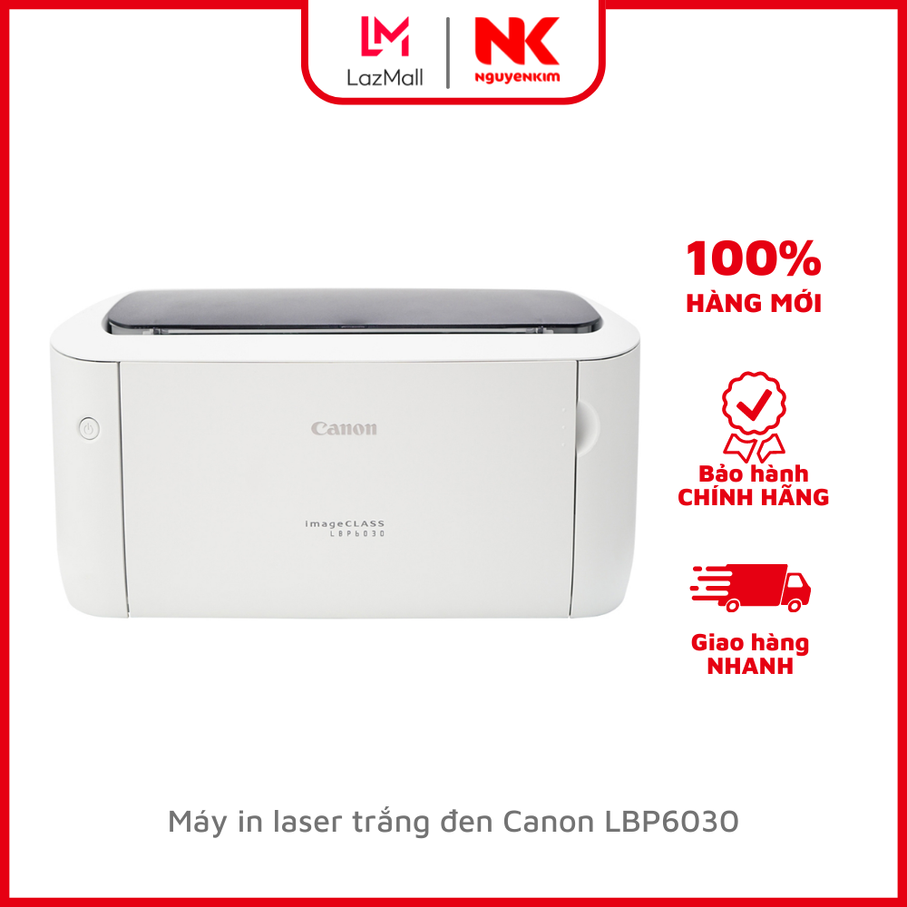 Máy in laser trắng đen Canon LBP6030