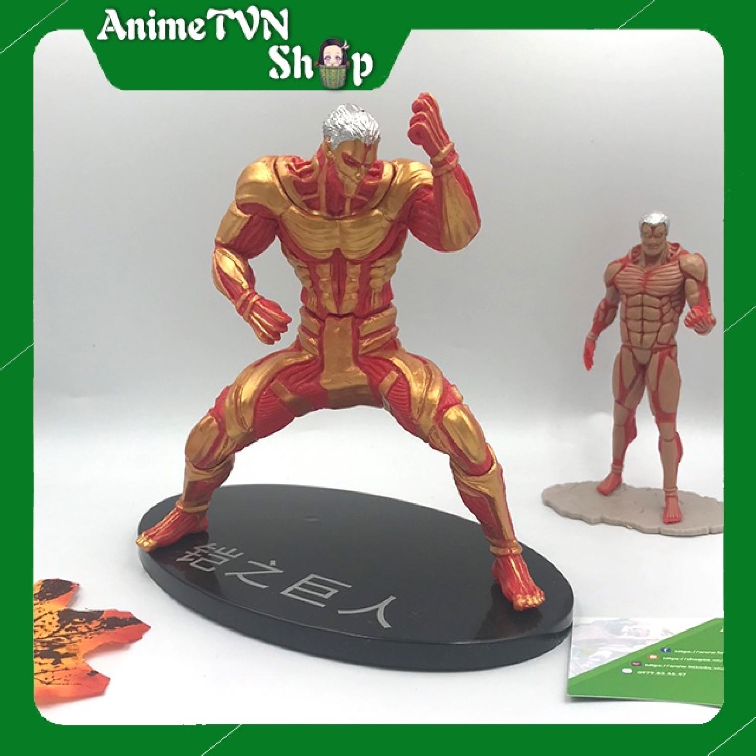 (Có lẻ) Set Combo 14 Mô hình Anime/Manga Attack On Titan ( Tấn công người khổng lồ)