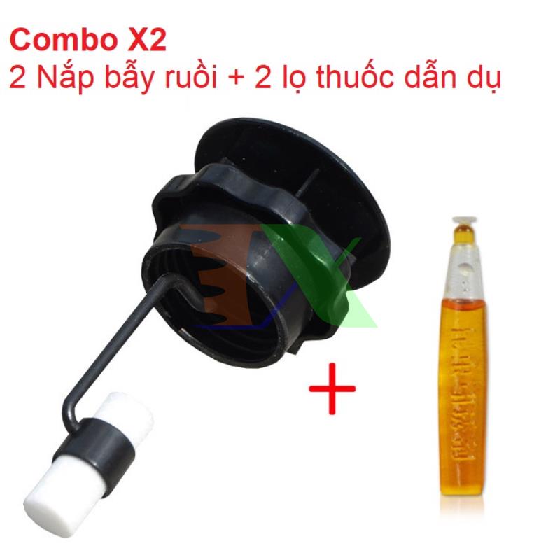 Combo 2 kits trap flies yellow nr-4l, lid traps flies mosquito bee bundled conductor example, cap Bottle trap flies vinegar