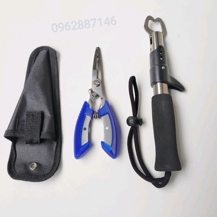 Combo kìm kẹp cá catbon loại lớn