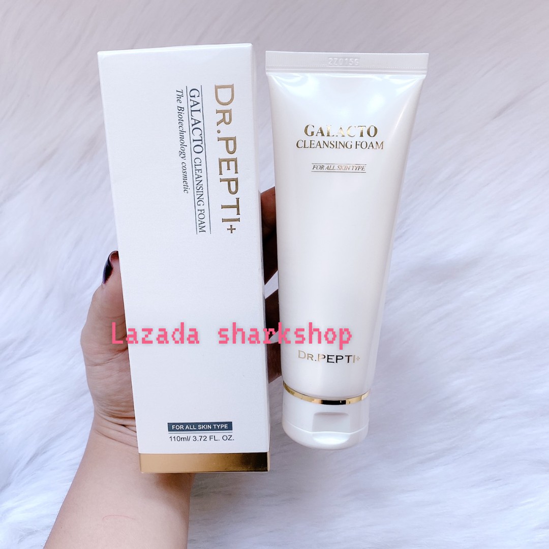 Sữa Rửa Mặt Tạo Bọt Dr.Pepti+ Galacto Cleansing Foam 110ml