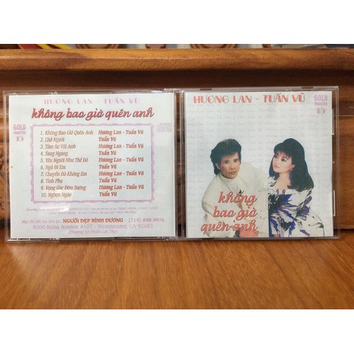 [MDCD] Bộ 5 Đĩa CD Nhạc Vàng Song Ca chọn lọc