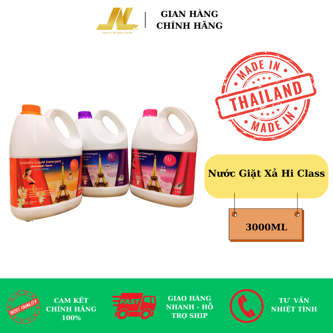 Nước giặt Hiclass Thái Lan 3500ml Thái Lan