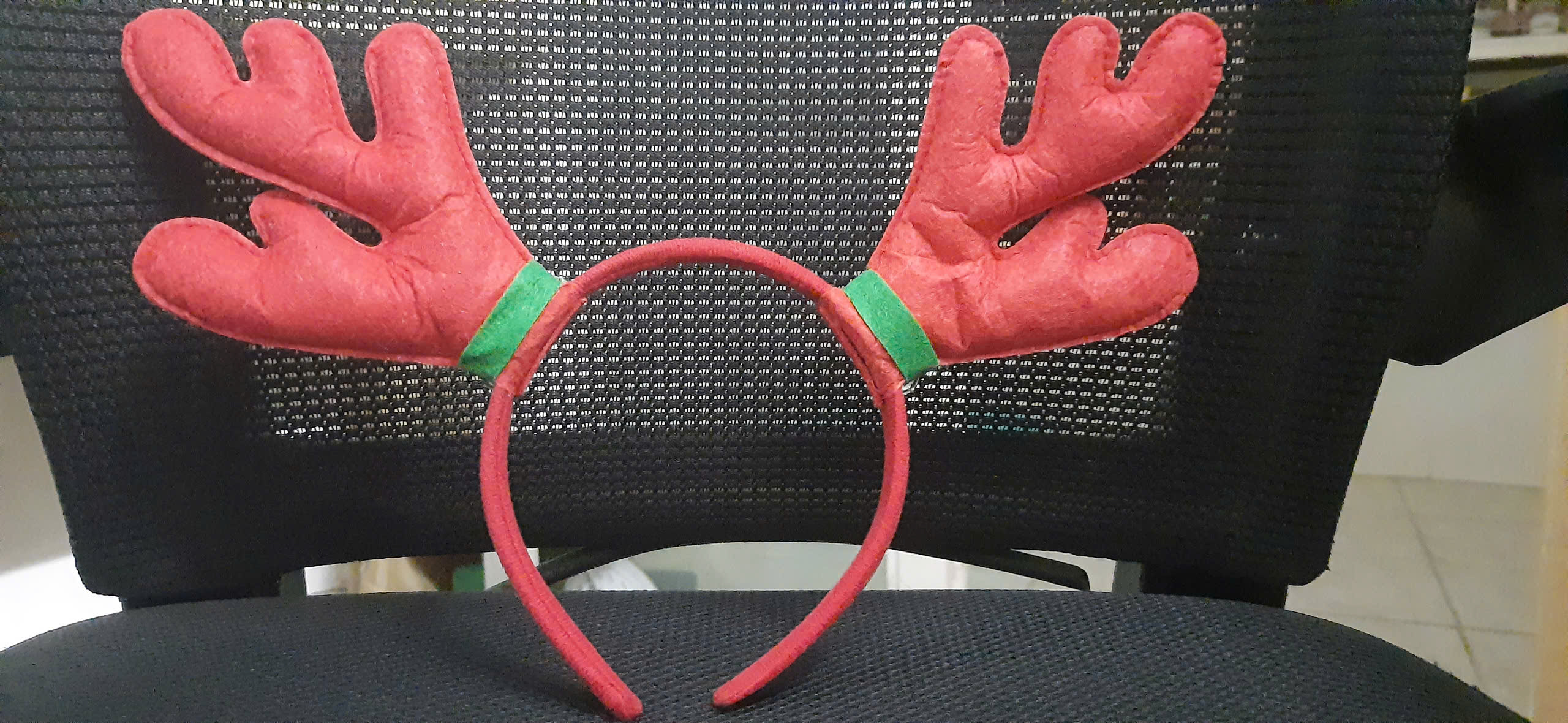Băng đô cài tóc sừng tuần lộc hóa trang lễ giáng sinh - Phụ kiện hóa trang Noel