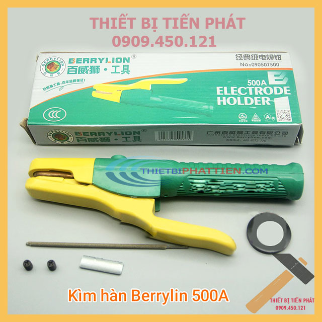 Kẹp Hàn Berrylion, Kìm que hàn điện 500A và 800A, Kim kep que han, Mỏ kìm kẹp que hàn, Mỏ kim kep han, Mỏ kìm hàn điện, Mo kim han BerryLion Cao Cấp Chính Hãng