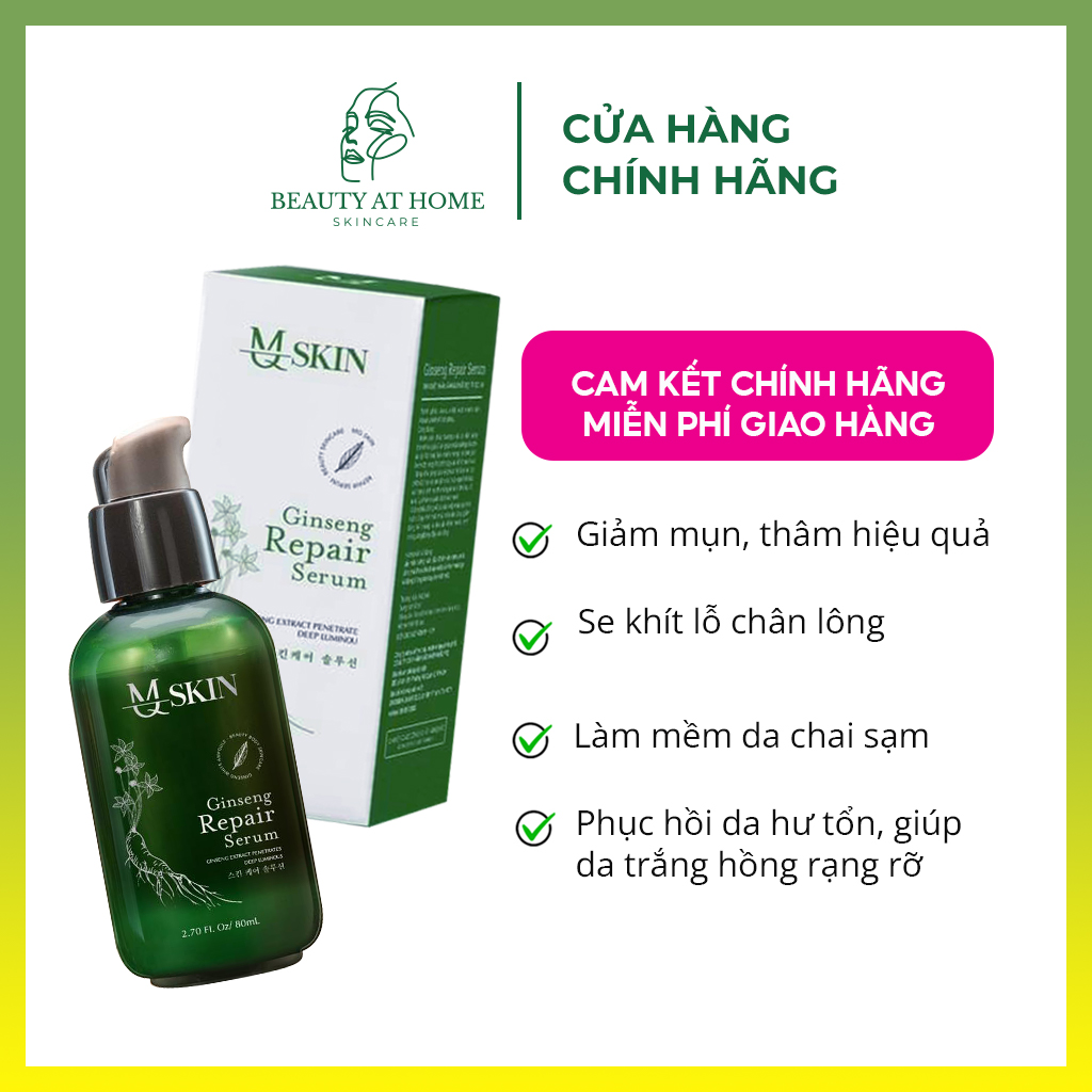 Serum replace ginseng skin MQ skin skin regeneration, nutrients from ginseng waterproof folding 5 times help nourish deep 80ml-ginseng Repair Serum