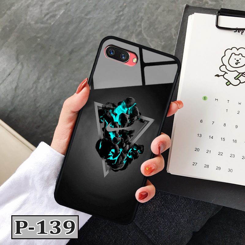 Ốp điện thoại OPPO A5 - lưng kính in hình 3D