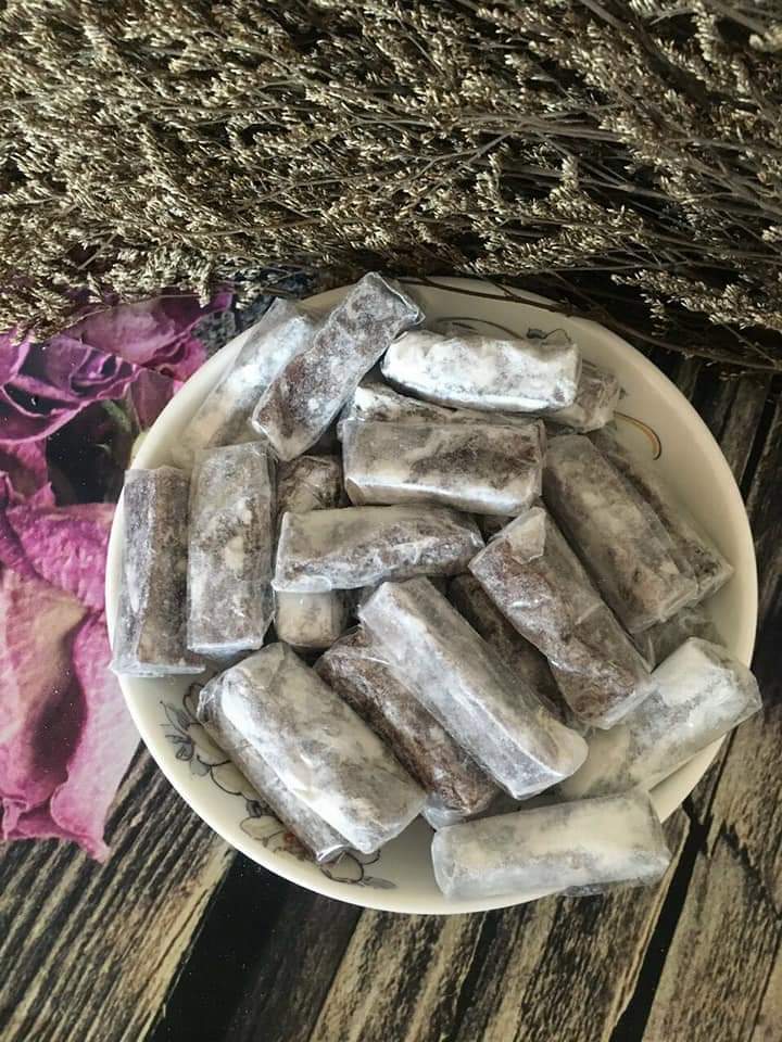 (Freeship) 1kg Kẹo gừng dẻo phấn Bến Tre