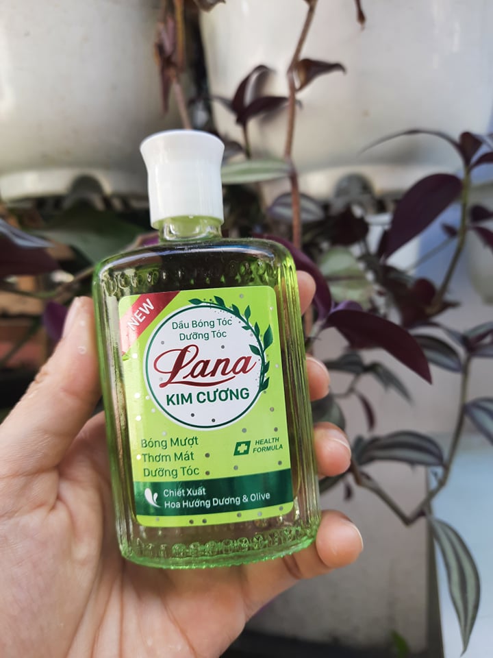 Dầu bóng tóc Dưỡng tóc hương hoa tự nhiên lana kim Cương 40ml