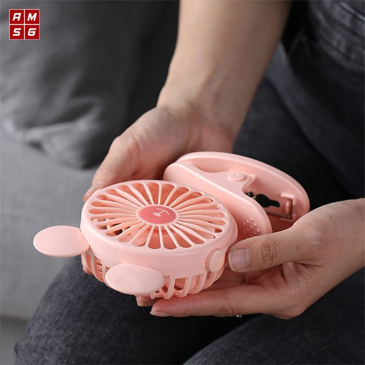 Quạt Mini Kẹp Bàn Hình Thú Q5
