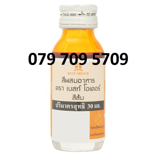 Màu Thực Phẩm Best Odour Chai 30ml - Màu Cam