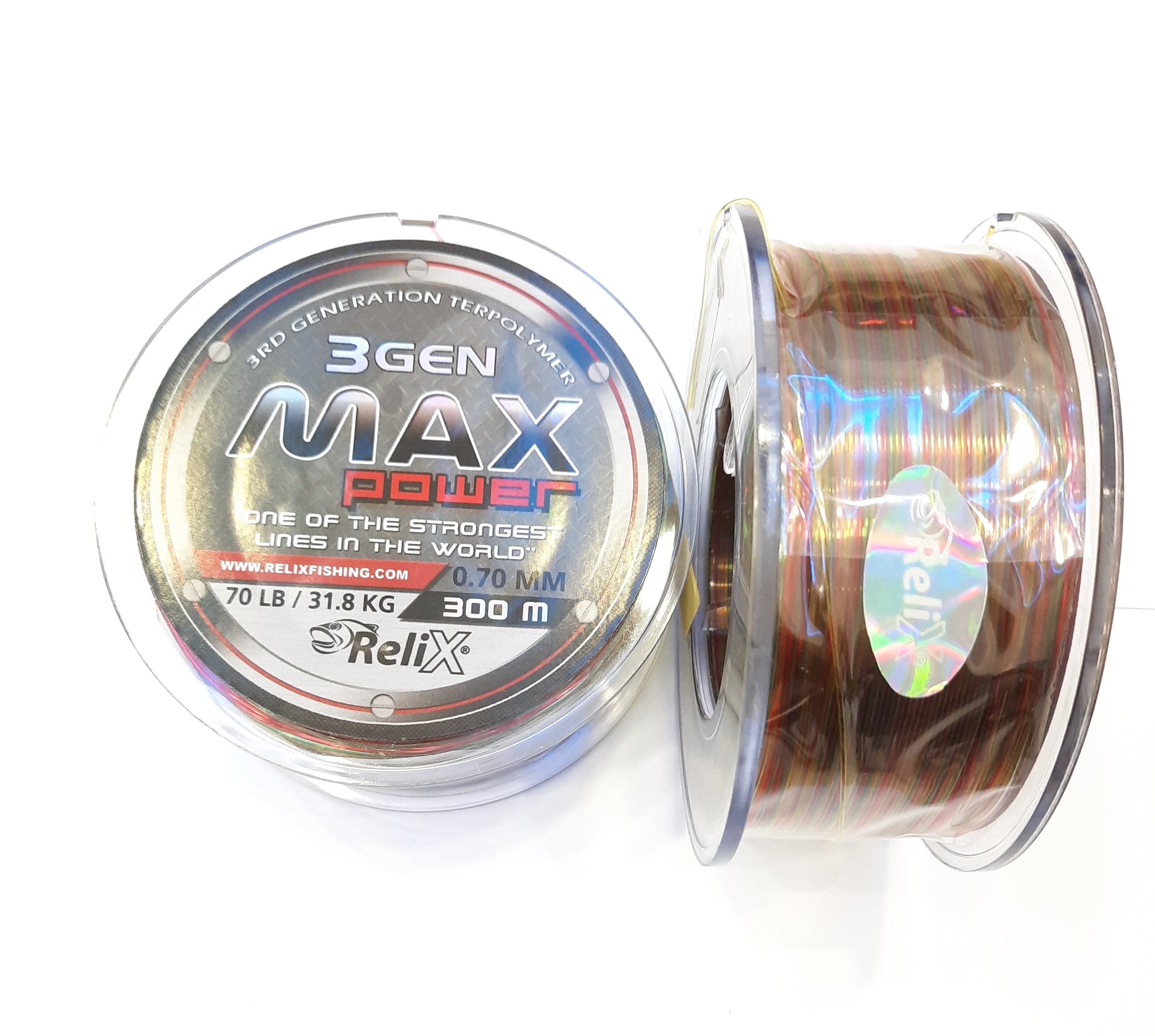 Dây câu cá Relix 7 màu 3 Gen Max Power 300 Mét