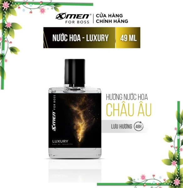Nước hoa EDT XMen for Boss Luxury 49ml - Mùi hương sang trọng tinh tế