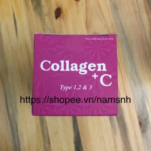ĐẸP DA SÁNG DA COLLAGEN + C Lọ 60 viên