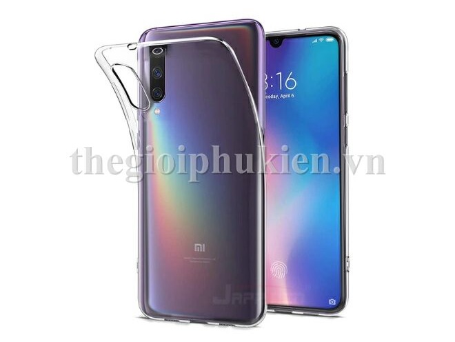 Ốp lưng silicon dẻo trong suốt Xiaomi Mi 9 SE siêu mỏng 0.5 mm