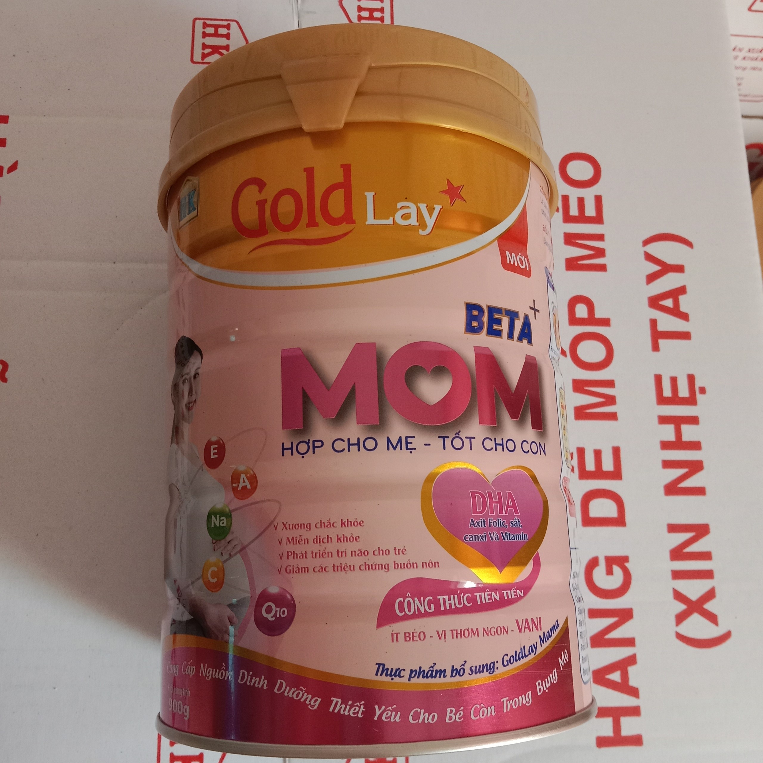 SỮA DÀNH CHO BÀ BẦU GOLDLAY LON 900G - Sữa dinh dưỡng dành cho Mẹ Bầu Goldlay Mama 900g - sữa dinh dưỡng cho mẹ bầu