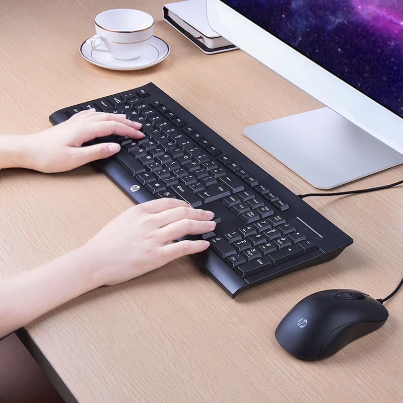 PHÍM CHUỘT HP KM 100 ĐEN USB