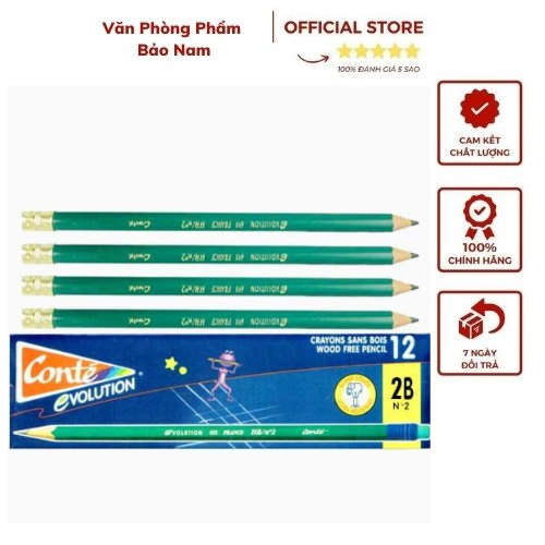 Bút Chì Pháp Conte ( Combo 5 chiếc )