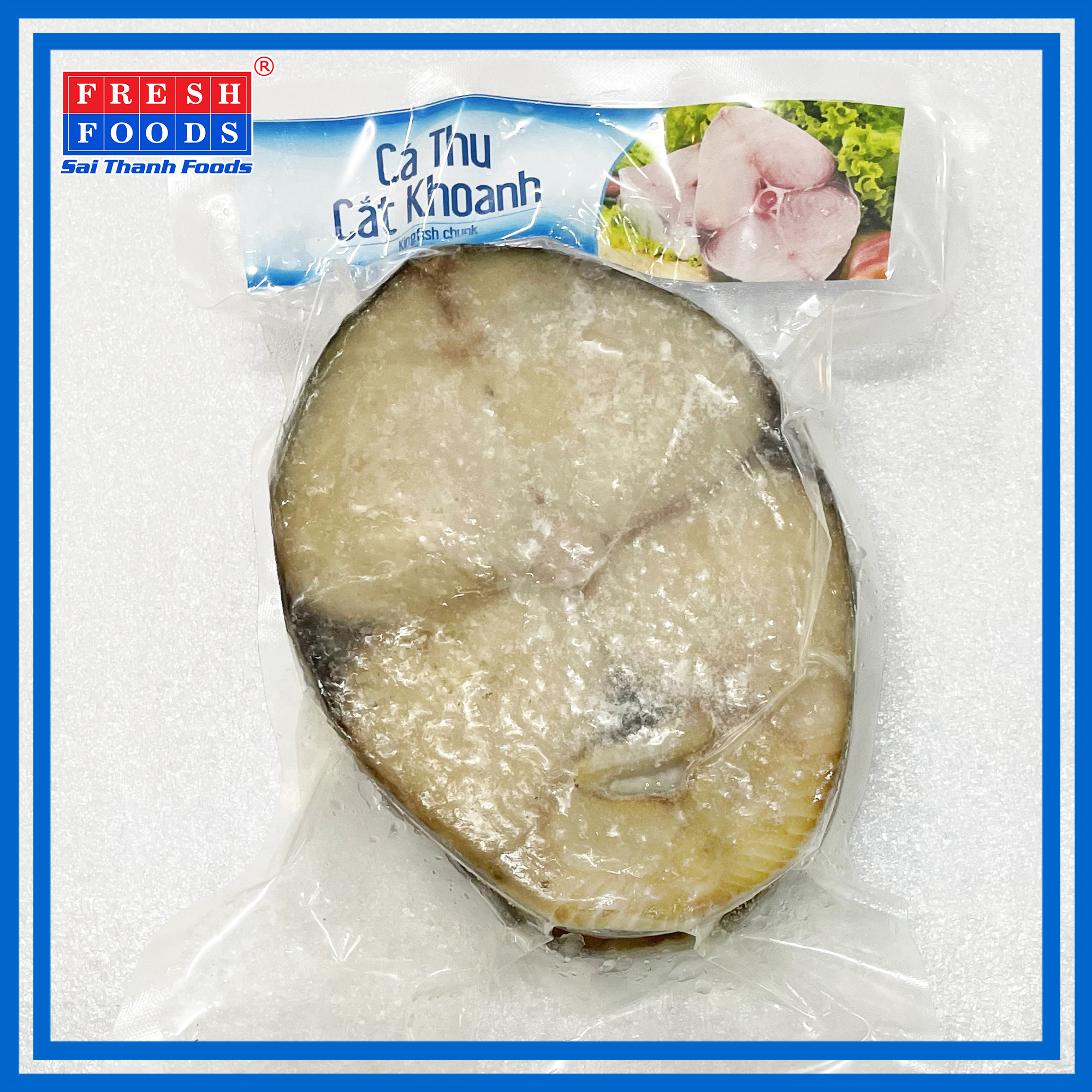 [HCM] Cá Thu Cắt Khúc (500gr/Túi) - SaiThanhFoods