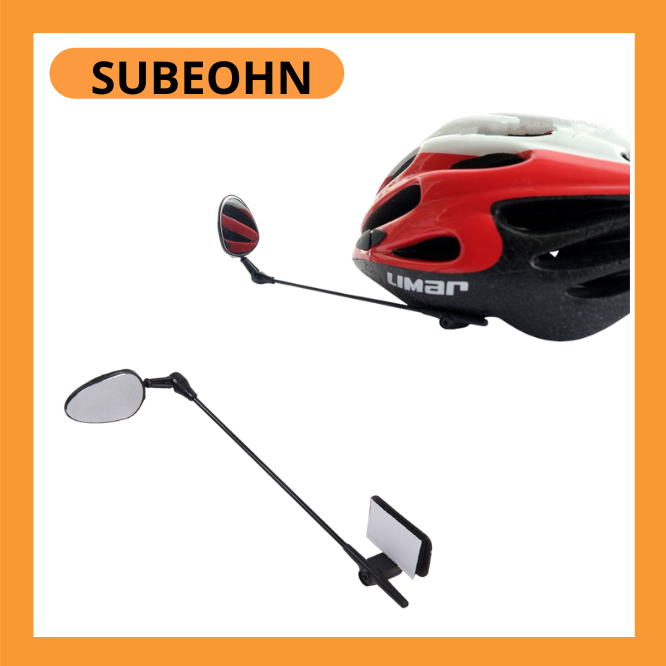 Gương chiếu hậu gắn mũ bảo hiểm có thể điều chỉnh đa góc dành cho xe đạp leo núi